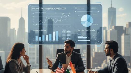 The Dollar Advantage: How INR-USD Fluctuations Shape Investor Visa Decisions in 2025